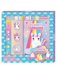 set papeleria Sweet Dreams diario
