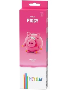 Arcilla moldeable cerdo Hey Clay