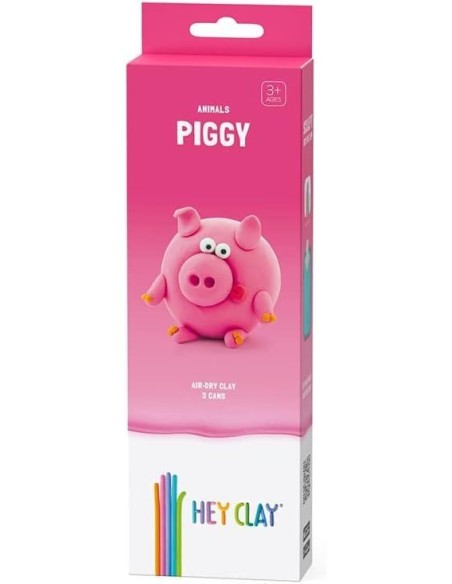 Arcilla moldeable cerdo Hey Clay