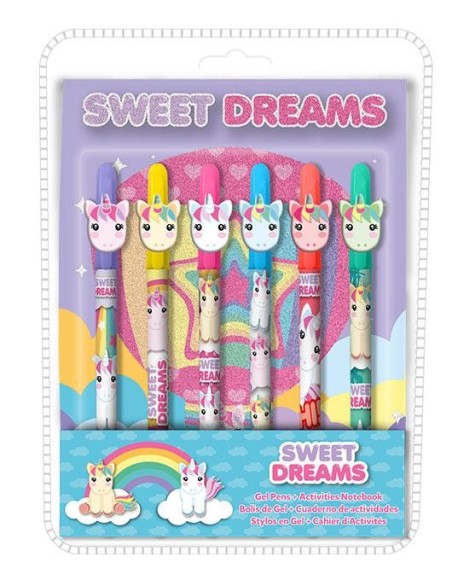 Set 6 lapices c/cuaderno actividades Swe