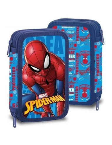 plumier doble Spiderman