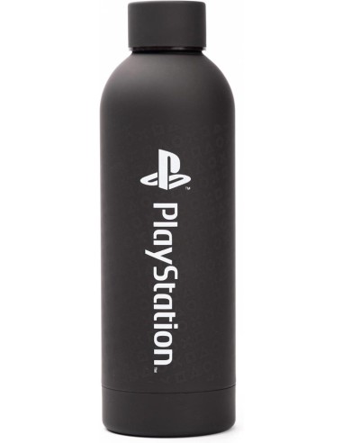 Botella metal tacto suave Playstation
