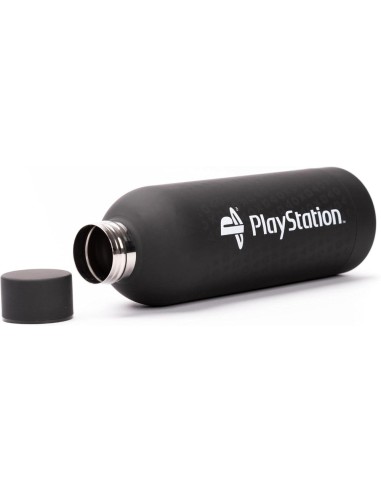 Botella metal tacto suave Playstation