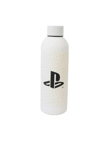 Botella metal tacto suave Playstation