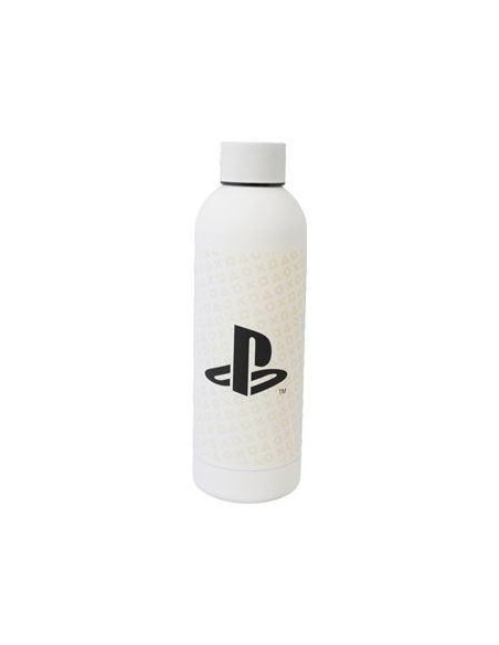 Botella metal tacto suave Playstation