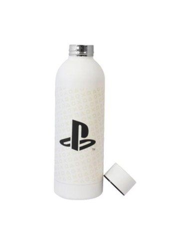 Botella metal tacto suave Playstation