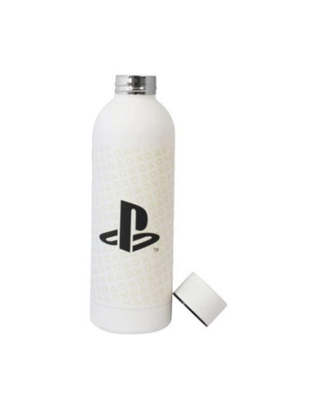 Botella metal tacto suave Playstation