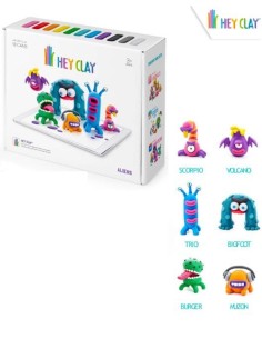 Serie aliens caja 18 botes Hey Clay