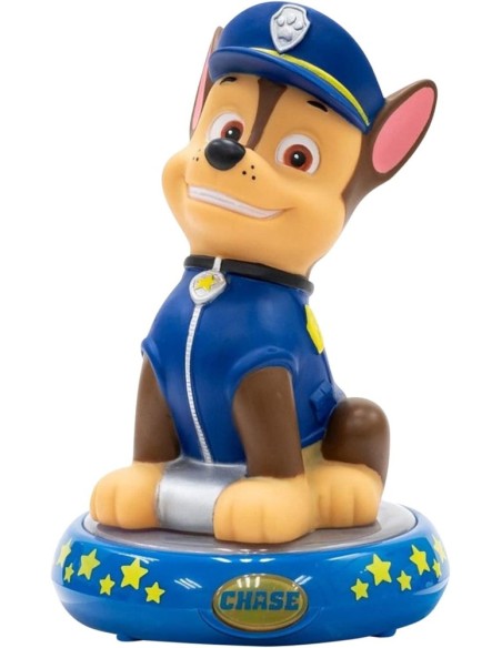 Lampara con figura 3D chase Paw Patrol