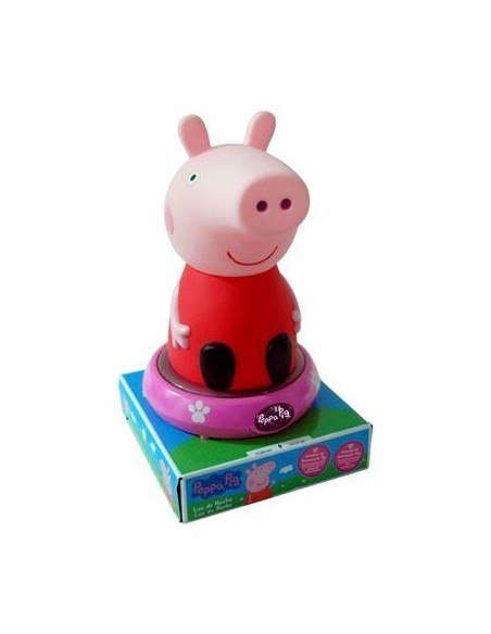 Lampara con figura 3D figure Peppa Pig