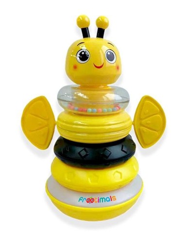 aros apilables con luz y sonidos bizzy l