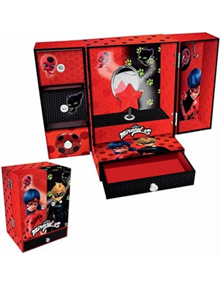 Joyero musical armario Ladybug