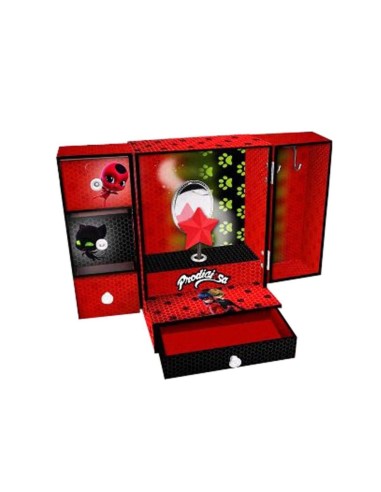 Joyero musical armario Ladybug