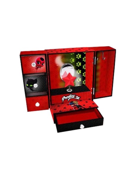 Joyero musical armario Ladybug