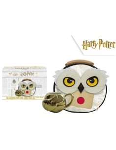 Set taza 3D y bolsa de comida Harry Pott