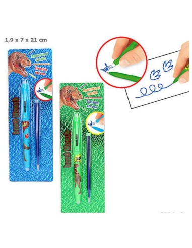 DINO WORLD BOLIGRAFO GEL BORRABLE