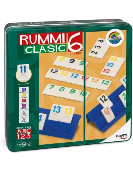 Rummiclasic 6 Jugadores Metal Box