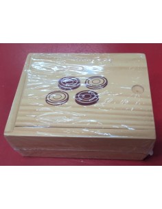 fichas damas madera accesorios