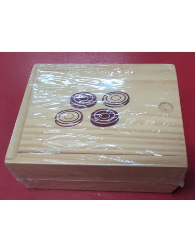 fichas damas madera accesorios