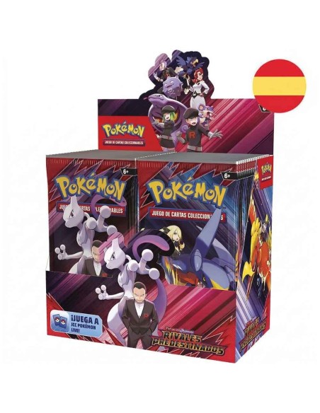 Sobre cartas Rivales Predestinados Pokem