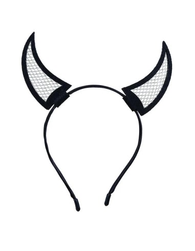 Diadema Orejas diablo negras