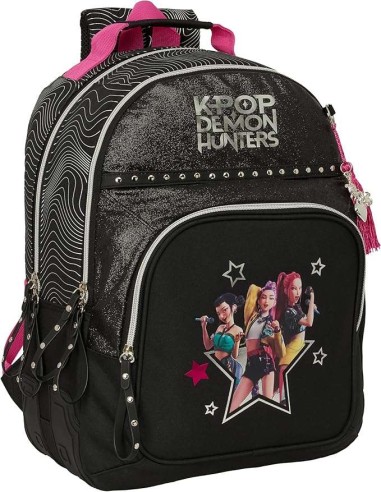 Mochila Doble Adapt.Carro K-Pop Demon Hu
