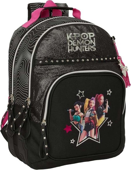 Mochila Doble Adapt.Carro K-Pop Demon Hu