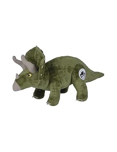 peluche jurassic park triceratops 30cm.