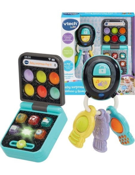 Baby Sorpresas Pop It Telefono 