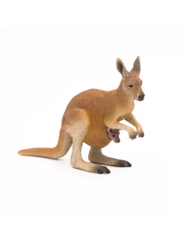 FIGURA CANGURO Y SU BEBE ( PAPO - 50188 
