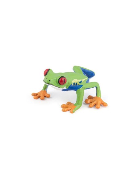 FIGURA RANA VERDE OJOS ROJOS ( 50210 ) 