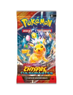 Sobre cartas Pokemon Chispas filgurantes