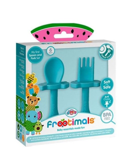 Meal time- set cuchara y tenedor elefant