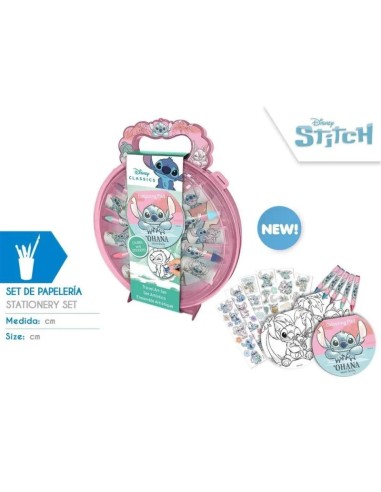 Set papeleria viaje Stitch Disney