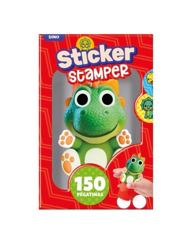 Set Sticker Stamper - Dino