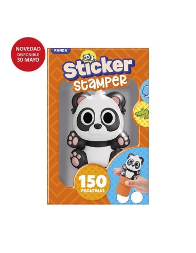 Set Sticker Stamper - Panda
