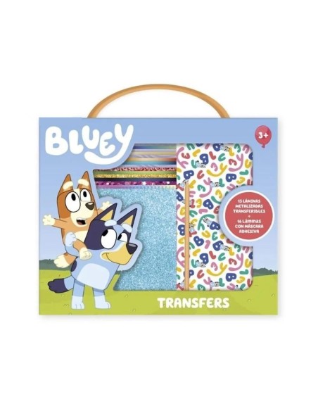 Bluey Transfers - Caja Maletin