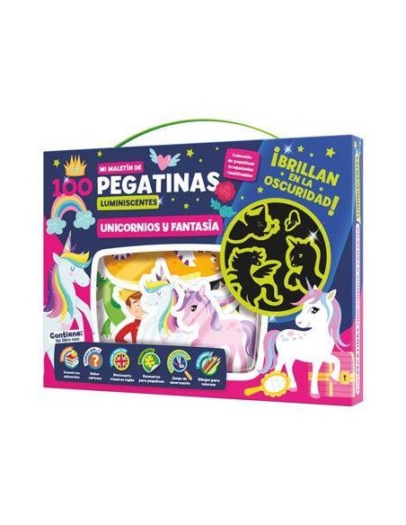 Maletin 100 Pegatinas Luminiscentes - Fa