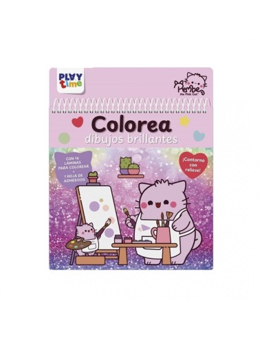 Colorea Dibujos Brillantes - Pembe The P