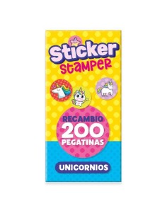 Recambio Sticker Stamper - Unicornios