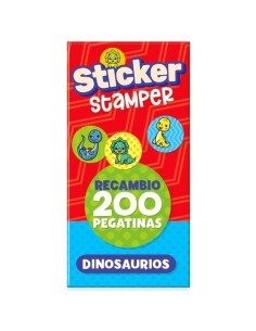 Recambio Sticker Stamper - Dinosaurios