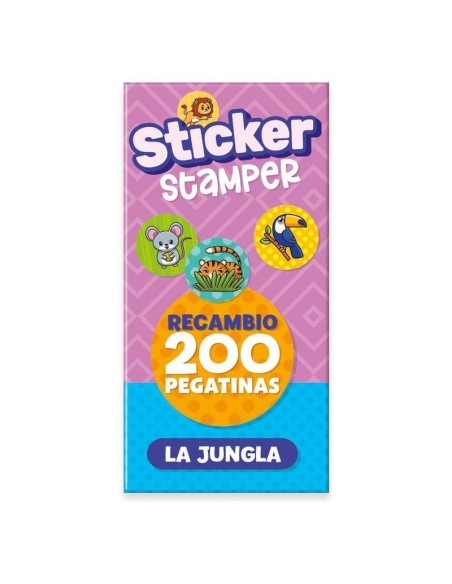 Recambio Sticker Stamper - La Jungla