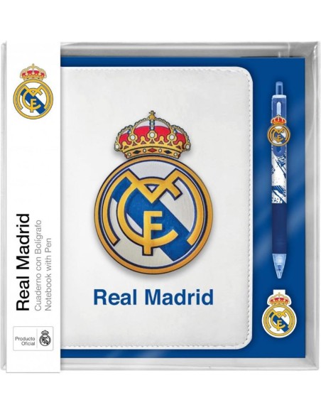 REAL MADRID LIBRETA CON BOLIGRAFO