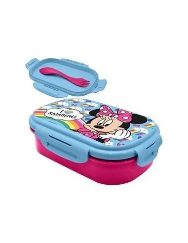 Minnie sandwichera con cubierto