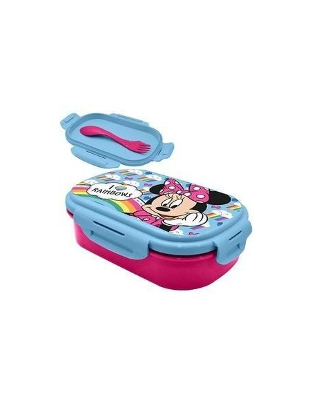 Minnie sandwichera con cubierto