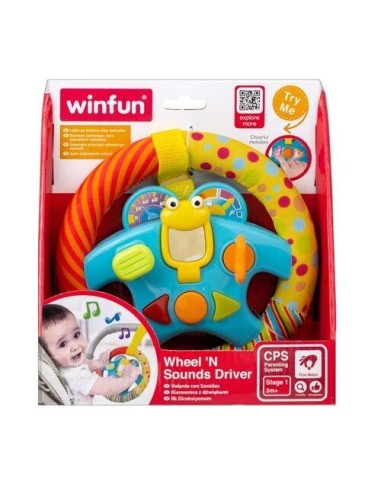 Winfun-Volante Sonidos Bebe +3M