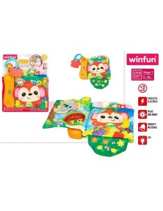 Winfun-Libro Musical Bebe Textil +3M