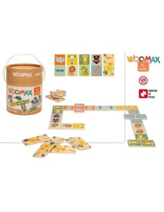 Woomax Zookabee-Domino En Tubo 28 Pzas 2