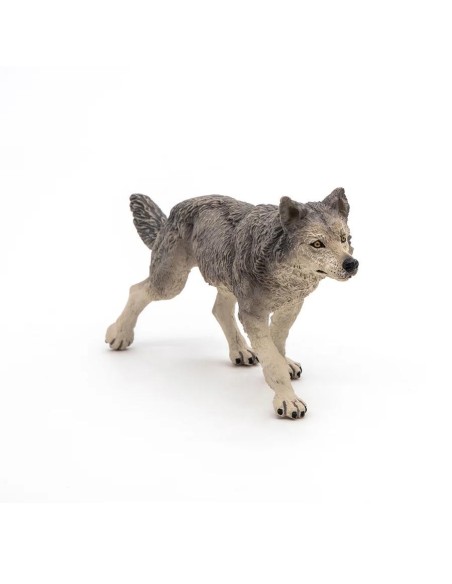 FIGURA LOBO GRIS ( PAPO - 53012 )