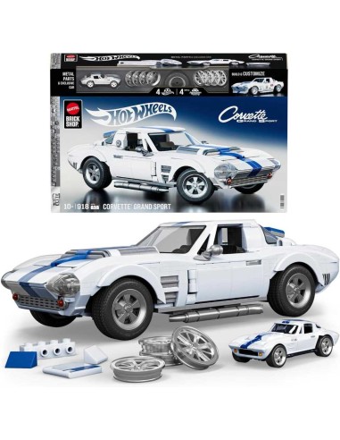 Hot Wheels Brick Shop Corvette Grand Spo
